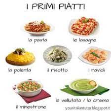 I Primi Piatti Idee Alimentari Pasti Italiani Italiani