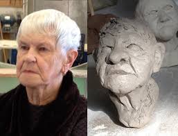 Clay from backyard waiting for glaze