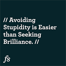 Free online memory matching games for english practice. Avoiding Stupidity Is Easier Than Seeking Brilliance