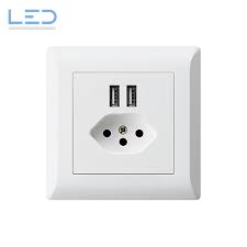 10 a, 250 v, l + n + pe. Usb T13 Steckdose Hager Kallysto Design Trend Line Und Pro