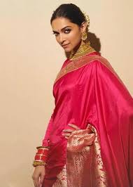Where To Shop Banarasi Lehengas Sarees In Delhi Frugal2fab Deepika Padukone Saree Saree Look Deepika Padukone Style