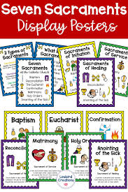 7 Sacraments Posters In 2020 Seven Sacraments Catholic Sacraments Sacrament
