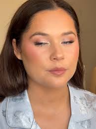 A glowy pink look with blue eyes is always 👩🏼‍🍳💋, Ngl my iPhone 16 pro  max ate with this one, no edits no filters, I didn’t even have to colour  grade 😱, Maddy Fyfe MUA , #montreal ...