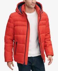 Tommy Hilfiger Men S Quilted Puffer Jacket Created For Macy S Reviews Coats Jackets Men Macy S Mens Outfits Quilted Puffer Jacket Mens Jackets