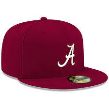 New Era Alabama Crimson Tide Crimson 59fifty Fitted Hat Alabama Crimson Tide Alabama Crimson Crimson Tide