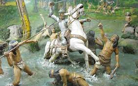 El gobernador pedro de valdivia fue ejecutado el 25 de diciembre de 1553, y con él los cincuenta hombres que le habían acompañado hasta tucapel. La Batalla De Tucapel Y El Fin De Pedro De Valdivia