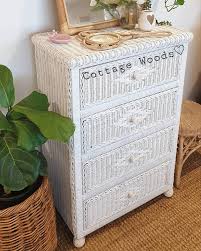 Cottage Woods White Wicker Chest Of Drawers Stunning Facebook