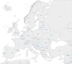 Die karte kann in höherer auflösung als jpg runtergeladen werden. Grau Europa Karte Mit Den Landern Lizenzfrei Nutzbare Vektorgrafiken Clip Arts Illustrationen Image 21813585