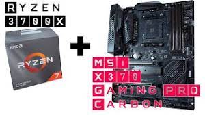 The audio section on this motherboard is very much upgraded over other msi. 3700x With The X370 Gaming Pro Carbon Youtube