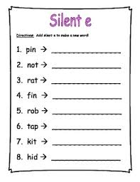 Silent E Making New Words Cvce Words Words New Words