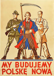 See more ideas about ностальгія, революція, польська мова. We Re Building New Poland By Stefan Krygier Polish People S Republic 1946 Propagandaposters
