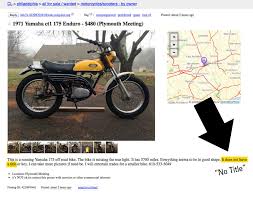Get A Title With A Vermont Registration Chin On The Tank Motorcycle Stuff In Philadelphia