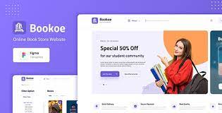 If you build a site as well, you can use live embeds to reflect all the changes perfectly to your site. Bookoe Book Store Website Ui Design Figma Template By Peterdraw Themeforest