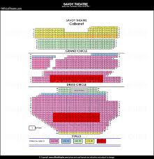 Savoy Theatre Seating Plan And Price Guide Savoy Theatre