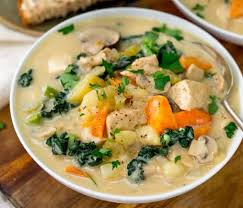 Soupe Cremeuse Au Poulet Delice Pour Votre Diner Ce Soir Recette Recettes De Cuisine Recettes De Cuisine Faciles Cuisine