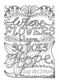 Quotation Colouring Pages Colouring Pages Quotations Think Happy Thoughts