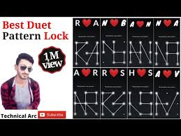 But maximum time it is easy to open, because we draw easy patterns. Video How Create Pattern Lock