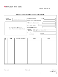 Formatul pdf ar trebui acceptat pentru ca ceea ce vei tipari la bancomatul ing va fi exact acel pdf generat din homebank. Extras De Cont Unicredit Tiriac Copy Copy