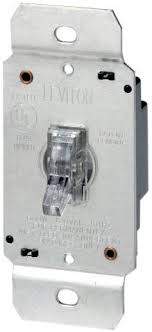 Find great deals on ebay for illuminated 3 way switch. Leviton 6693 3 Way Illuminated Toggle Dimmer 600 Watt 120v Clear Wall Dimmer Switches Amazon Com