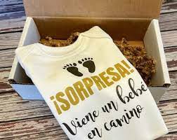 Anuncio Bebe Camino Etsy
