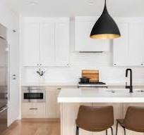 Specialized European Style White Slab Kitchen Pantry Storage ...