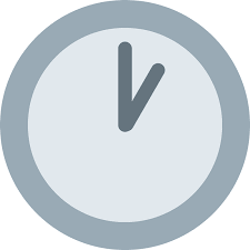 This emoji first appeared in osx / ios after the ios 5 update. One O Clock Emoji Clipart Free Download Transparent Png Creazilla