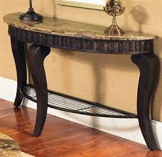 Steve Silver Hamlyn Marble Top Sofa Table By Steve Silver Furniture 312 00 Made In China Traditional Style Stu Marble Console Table Marble Table Top Sofas