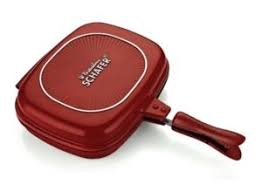 Schafer Double Grill Pan 32 Cm 99 Tl Tava Mutfak Cift