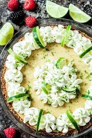 Key limes tend to be slightly more tart with aromatic, floral notes. Easy Key Lime Pie To Make In Advance Chew Out Loud