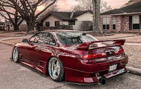 Set up as a drifter, but probably more of a show custom with rocket bunny nissan silvia s5 spec r modified ideas. Mark Hicks 1995 Nissan 240sx On Importsauce Com