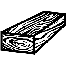 Black And White Wood Clipart Wood Clipart Wood Png Art Images Wood Blocks Clip Art