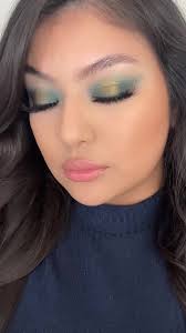 Green and Gold Eyeshadow Tutorial