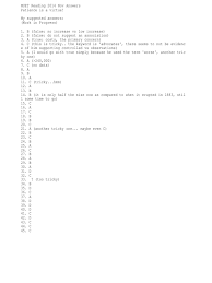 Collection past year questions muet. Muet Reading 2014 Nov