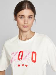Vero Moda Relaxed Fit T-Shirt aus reiner Baumwolle Modell 'SOPHIE MIA'  (weiss) online kaufen
