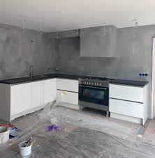 betonlook verf keuken keuken verf keukens