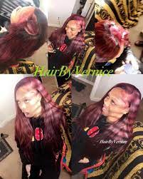 See more ideas about weave hairstyles, natural hair styles, hair styles. Side Part Sew In Red Hait Hair Inspiration Color African American Hair Texture Natural Hair Movement