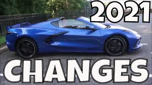 The chevrolet corvette (c8) is the eighth generation of the corvette sports car manufactured by american automobile manufacturer chevrolet. Changes To The 2021 C8 Corvette Youtube