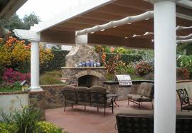 An outdoor kitchen or fireplace can be simple and functional, or sophisticated and elegant. Daniels Landscape Gallery Outdoor Kitchens Bbqs Landscaping San Marcos Ca