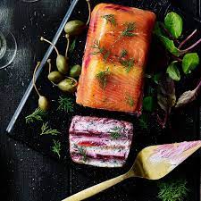 Salmon And Beetroot Terrine Recipe Sainsbury S Magazine