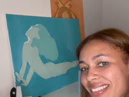 ✨ Leaving the trauma program felt like this ✨ , Nudes 001 was about  starting again. 002 was about sustaining it — growing, improving, holding  onto what I’d fought for. Every line in her is me trying ...