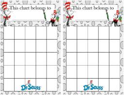 Dr Seuss Incentive Chart
