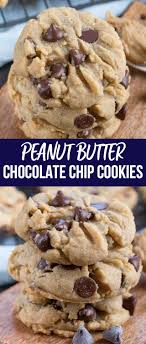 Peanut Butter Chocolate Chip Cookies Crazy For Crust Recipe In 2020 Cookies Recipes Chocolate Chip Butter Chocolate Chip Cookies Peanut Butter Chocolate Chip