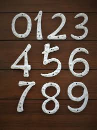 Be of a color that contrasts with. Special Cast Iron Home Address Number Easy Install 3 Inch High 3 3 Inch House Numbers Hardware Bonsaipaisajismo Mailbox Accessories Hardware
