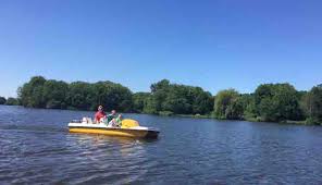 Einrichtungen Tretbootfahren Camping Borken Am See