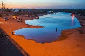 Downstream from the dam sits a rectangular lagoon that resembles a pond in a city park. Morelos Dam Archives H2o Iq