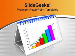 business monthly progress report on x y chart ppt template