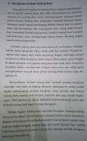 Check spelling or type a new query. Buatlah 3 Soal Pilihan Ganda Tentang Kerajinan Limbah Tulang Ikan Kelas 8 Semester 2 Materi Brainly Co Id