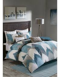 Ivy combines a luxurious silver gray geometric print with a luxurious quilted layered layer your bed in luxurious comfort and elegant with this comforter set. Ink Ivy Alpine 3 Piece Aqua Comforter Mini Set Belk