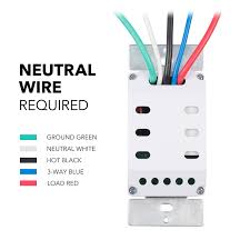 The new end only has a 3 wire, the existing single pole has been removed and a 3 wire switch it's place. Bn Link 7 Day Programmable In Wall Timer Switch For Lights Fans And Motors Single Pole And 3 Way Both Use Neutral Wire Required White Backlight