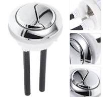 Dual Flush Toilet Repair Push Button with Extra Long Rod ABS Most Toilets  7.87 Inches